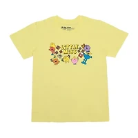 Little Miss Womens Plush Crew Neck Short Sleeve 2-pc. Pajama Sets