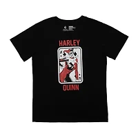 Harley Quinn Womens Plush Crew Neck Short Sleeve 2-pc. Pajama Sets