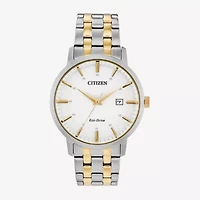Citizen Mens Two Tone Stainless Steel Bracelet Watch Bm7464-52h