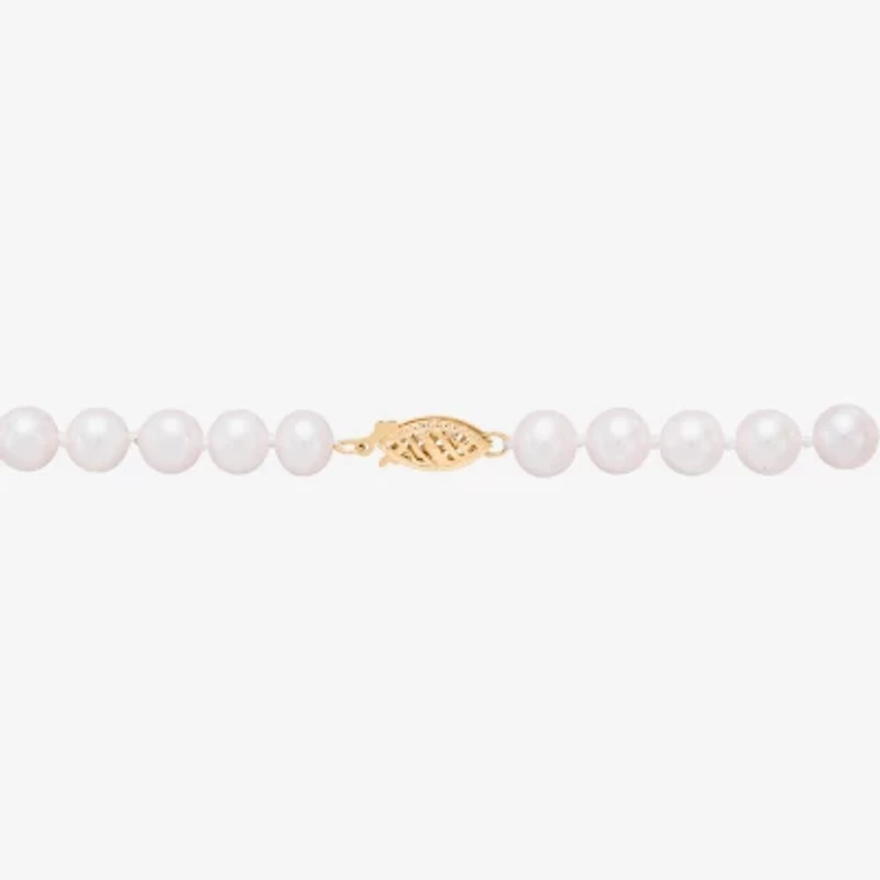Certified Sofia™ 6-6.5mm Cultured Freshwater Pearl 18" Strand Necklace