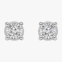Tru Miracle 1/2 CT. T.W. Lab-Grown White Diamond 10K Gold 5.8mm Stud Earrings
