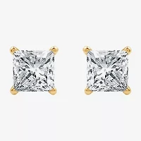 1 1/4 CT. T.W. Lab-Grown (G / Si1-Si2) Diamond Princess-cut Stud Earrings 10K or 14K Gold