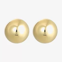 14K Gold Ball Stud Earrings