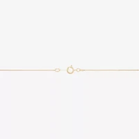Limited Quantities! Womens 10K Gold Cross 18 Inch Pendant Necklace