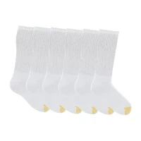 Gold Toe Harrington Mens 6 Pair Crew Socks