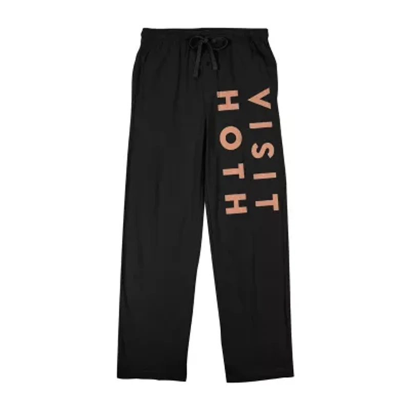 Star Wars Mens Fleece Crew Neck Short Sleeve 2-pc. Pajama Sets