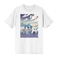 Star Wars Mens Fleece Crew Neck Short Sleeve 2-pc. Pajama Sets