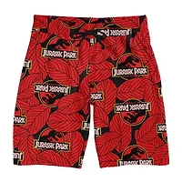 Jurassic Park Mens Crew Neck Short Sleeve 2-pc. Pajama Sets