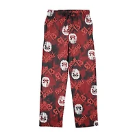 Friday The 13th Mens Crew Neck Short Sleeve 2-pc. Pajama Sets