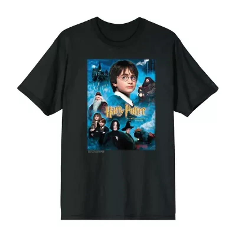 Harry Potter Mens Crew Neck Short Sleeve 2-pc. Pajama Sets