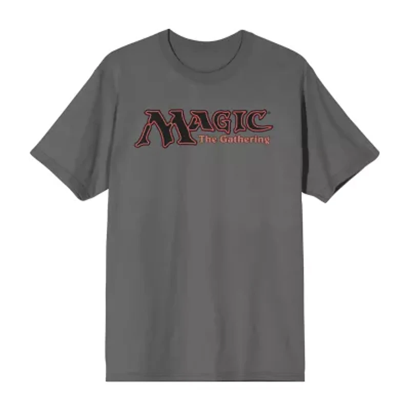 Magic The Gathering Mens Crew Neck Short Sleeve 2-pc. Pajama Sets