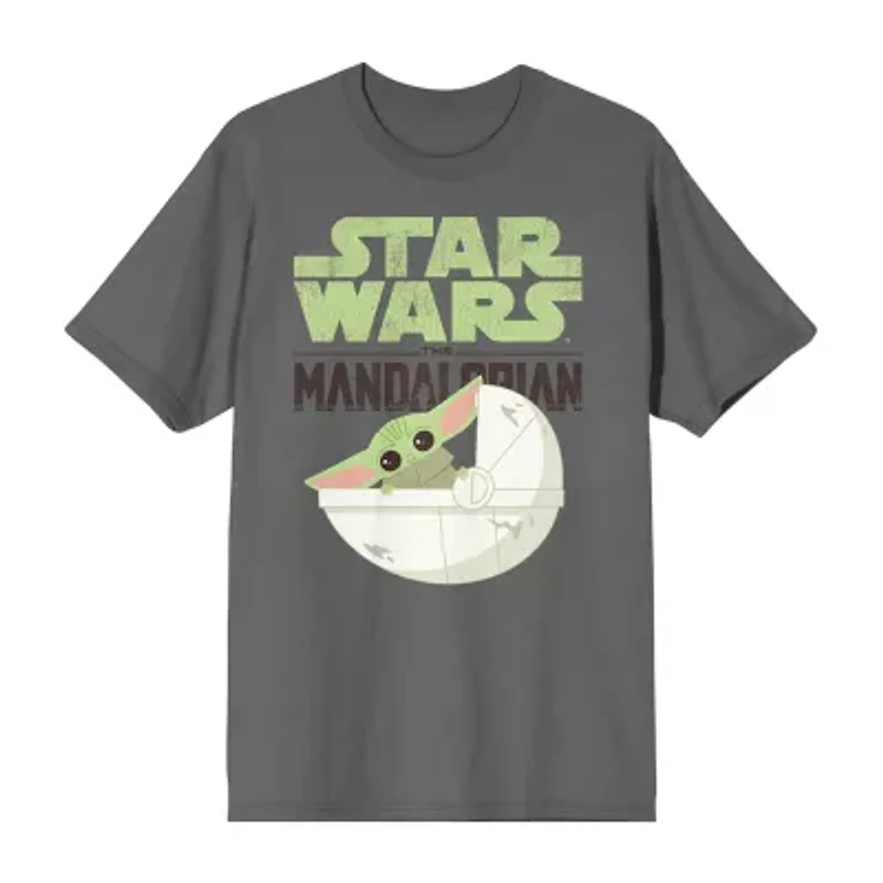 Star Wars Mens Crew Neck Short Sleeve 2-pc. Pajama Sets