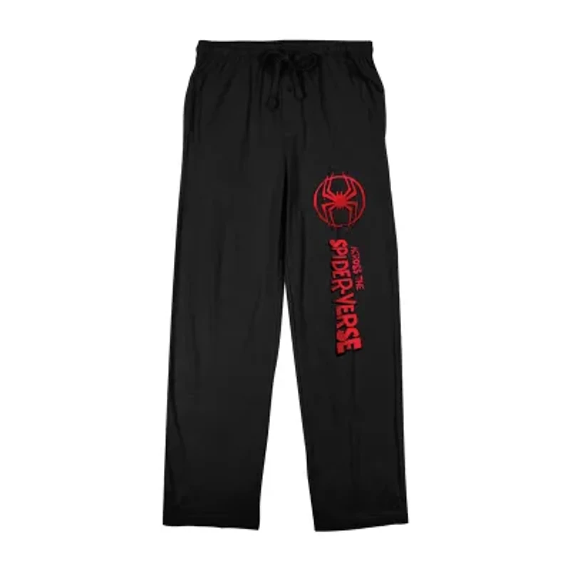 Spider-Man Miles Morales Mens Crew Neck Short Sleeve 2-pc. Pajama Sets