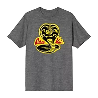 Cobra Kai Mens Crew Neck Short Sleeve 2-pc. Pajama Sets