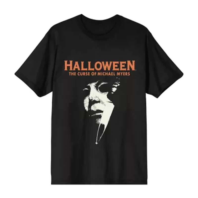 Halloween Mens Crew Neck Short Sleeve 2-pc. Pajama Sets