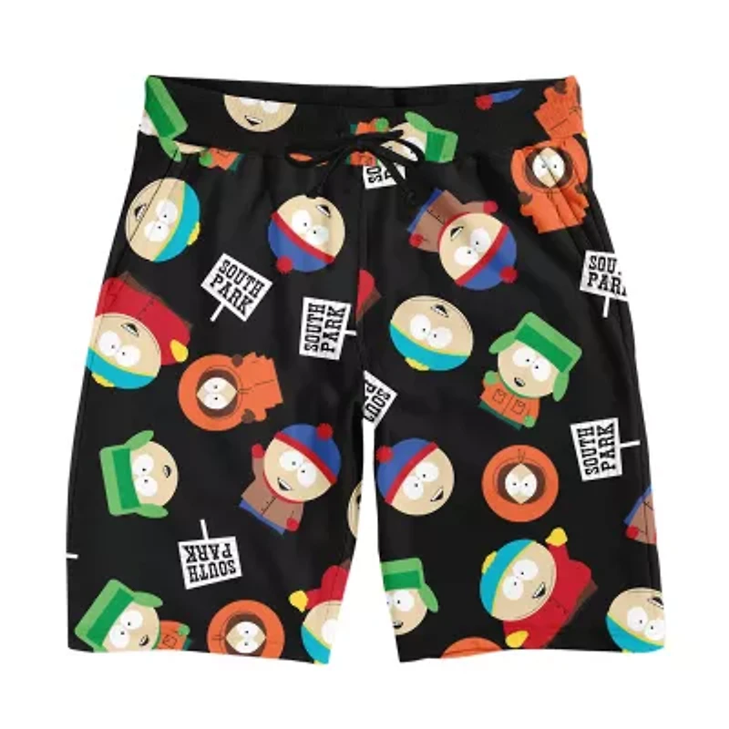 South Park Mens Crew Neck Short Sleeve 2-pc. Pajama Sets