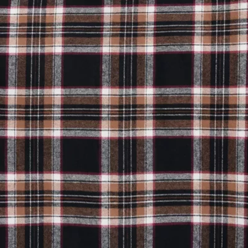 Ely Cattleman Brawny Mens Long Sleeve Classic Fit Flannel Shirt
