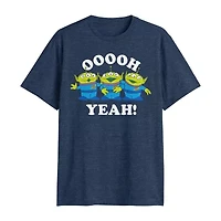 Mens Crew Neck Short Sleeve Regular Fit Toy Story Big and Tall Graphic T-Shirt