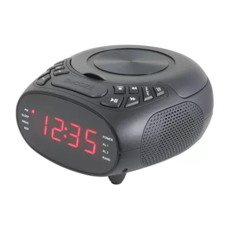 GPX Dual Alarm Cd Clock Radio
