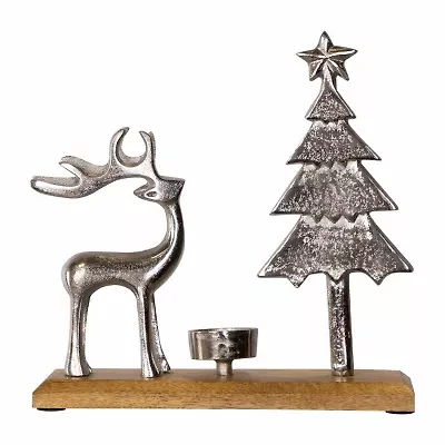 Northlight 10.5" Metal Tealight Candle Holder