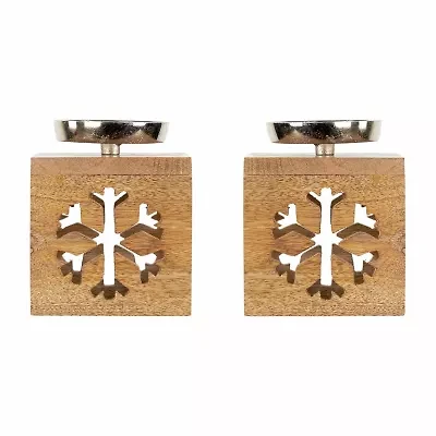 Northlight 4.75" Tealight 2-pc. Candle Holder