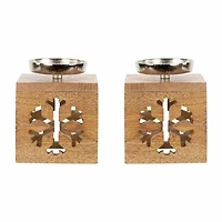 Northlight 4.75" Tealight 2-pc. Candle Holder