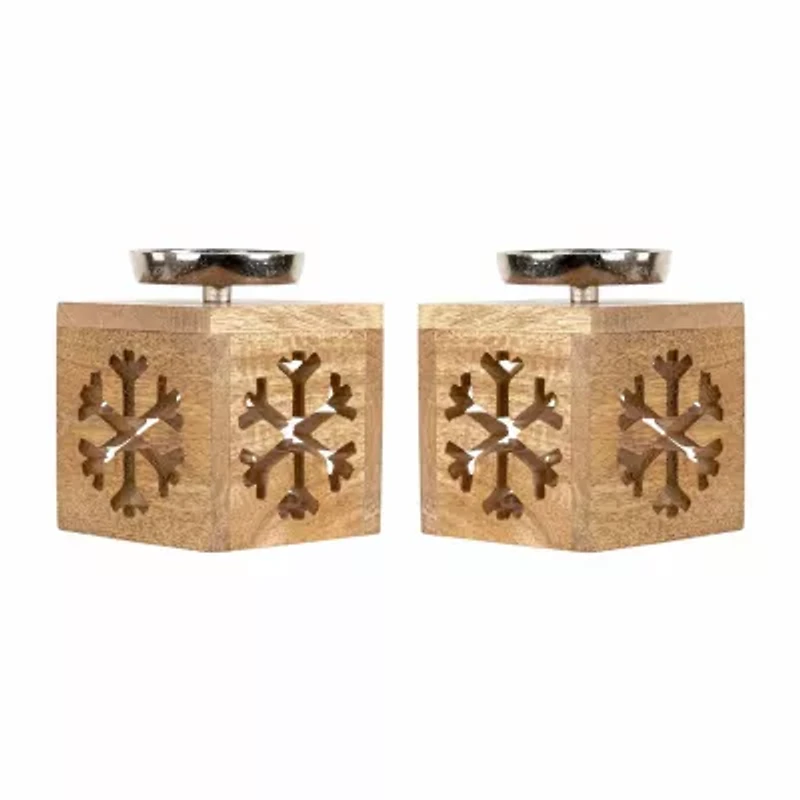 Northlight 4.75" Tealight 2-pc. Candle Holder