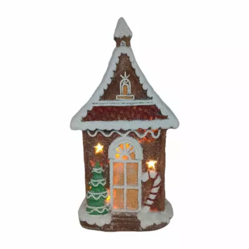 Northlight 18" Led Gingerbread House Lighted Christmas Tabletop Decor