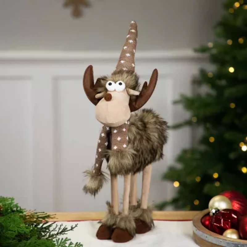 Northlight 19" Legged Moose Christmas Tabletop Decor
