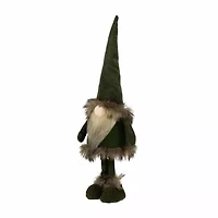 Northlight 19" Plush Faux Fur Christmas Gnome