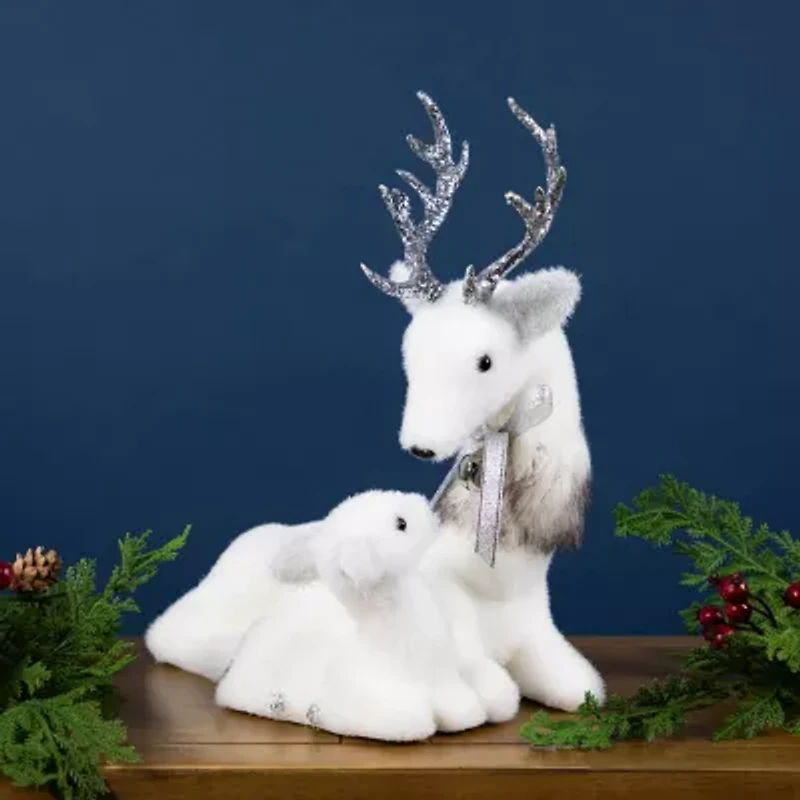 Northlight Reindeer Mom And Calf Christmas Tabletop Decor