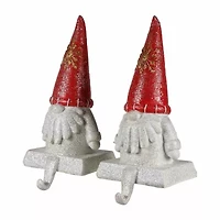 Northlight 8.25" Gnome Christmas Stocking Holder