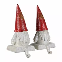 Northlight 8.25" Gnome Christmas Stocking Holder