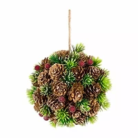 Northlight 5" Berries And Pine Christmas Ornament