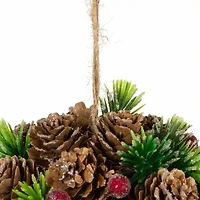 Northlight 5" Berries And Pine Christmas Ornament