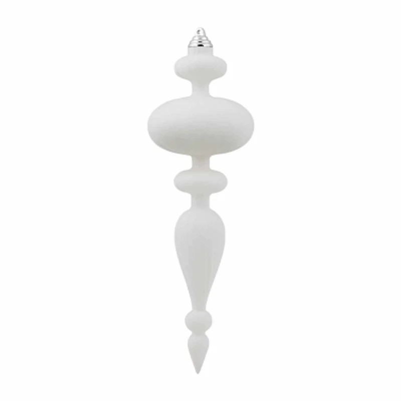 Northlight 14" Shatterproof Finial 4-pc. Christmas Ornament