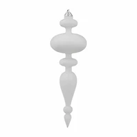 Northlight 14" Shatterproof Finial 4-pc. Christmas Ornament