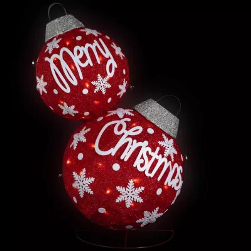 Northlight 35" Led Ornament Christmas Yard Art