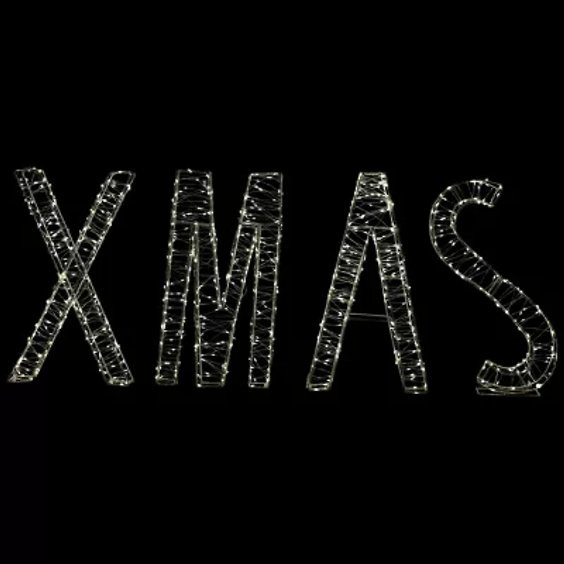 Northlight 15.5" Led Sign Christmas Yard Art