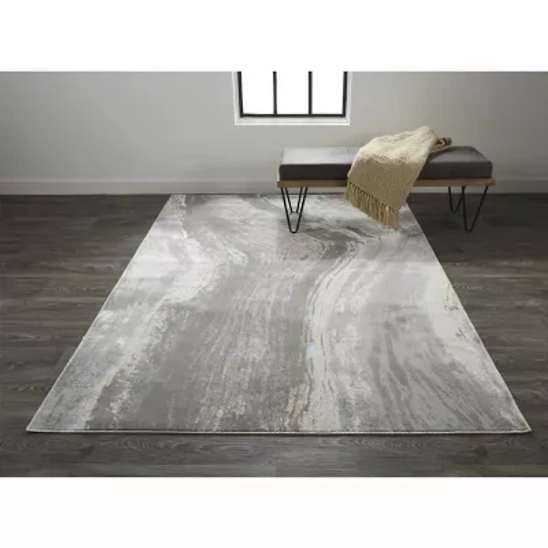 Weave and Wander Aurelian Modern Abstract 47"X72" Indoor Rectangular Accent Rug