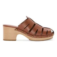 a.n.a Fernberg Womens Round Closed Toe Clogs