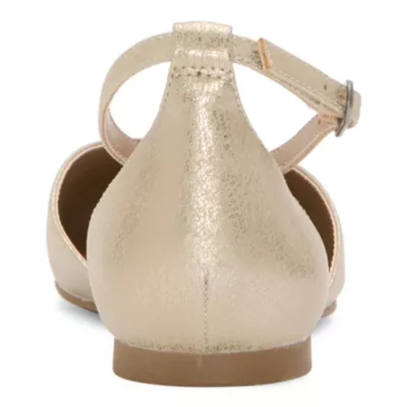 a.n.a Francis Womens Closed Toe Ballet Flats