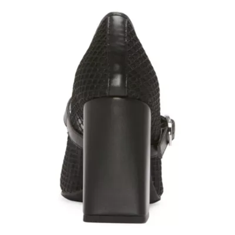 Worthington Otty Womens Pointed Closed Toe Block Heel Pumps