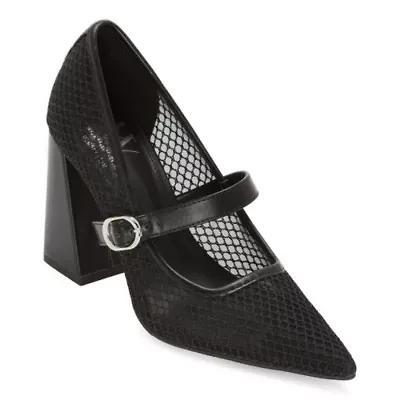 Worthington Otty Womens Pointed Closed Toe Block Heel Pumps