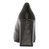 Worthington Omarkey Womens Pointed Closed Toe Block Heel Pumps