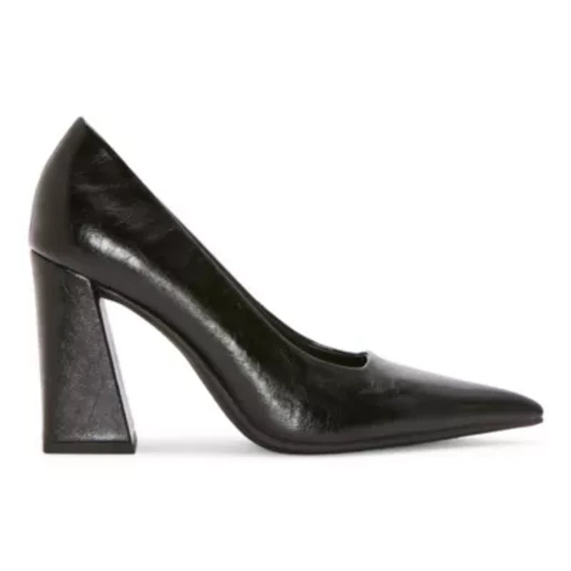 Worthington Omarkey Womens Pointed Closed Toe Block Heel Pumps