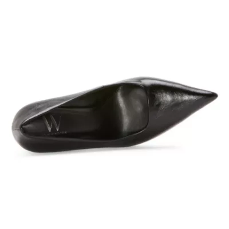 Worthington Omarkey Womens Pointed Closed Toe Block Heel Pumps