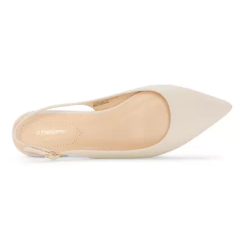 Liz Claiborne Sheba Womens Pointed Closed Toe Ballet Flats