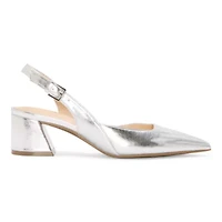 Liz Claiborne Eton Womens Round Closed Toe Block Heel Pumps