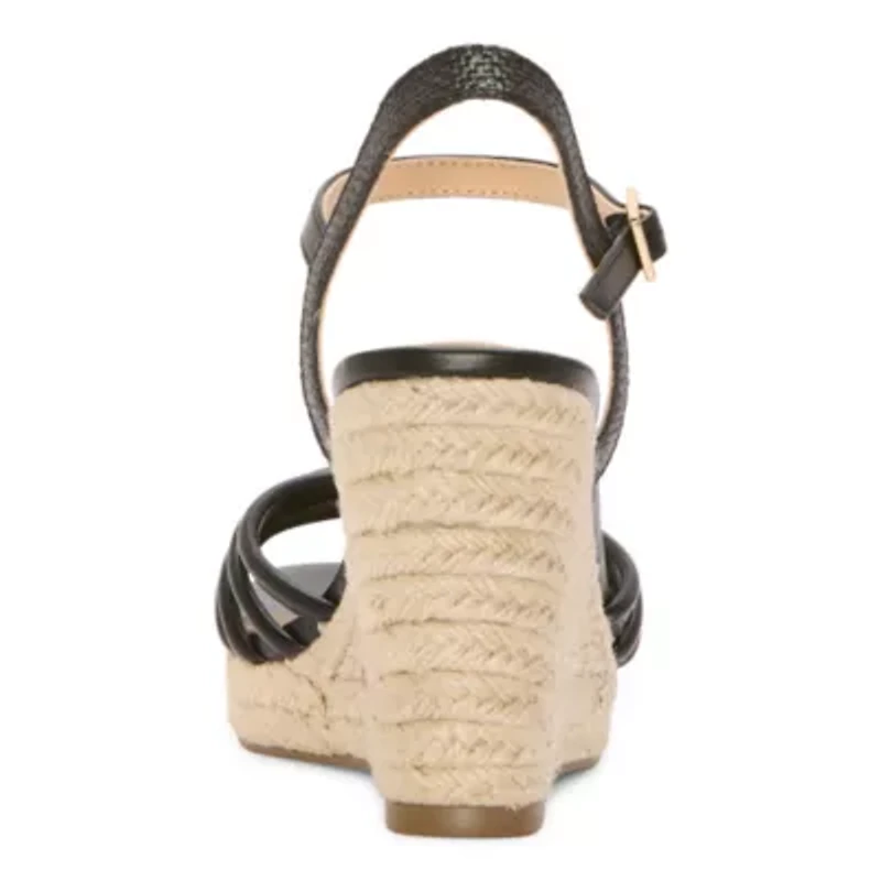 Liz Claiborne Womens Marcos Wedge Sandals